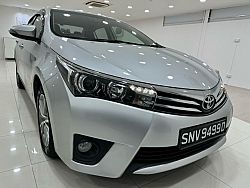 Toyota Corolla Altis 1.6L CVT Elegance LED Keyless REV Cam 2015 Silver